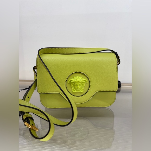 Versace Calfskin Medusa Palazzo Crossbody Bag NWT - Picture 1 of 11